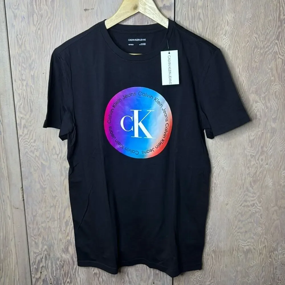 NWT Calvin Klein Jeans Mens T-Shirt Size XS - Picture 1 of 5